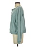Honeydew Teal Long Sleeve Top Size S - photo 5