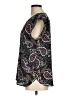 Ann Taylor LOFT 100% Polyester Paisley Black Sleeveless Blouse Size M - photo 5