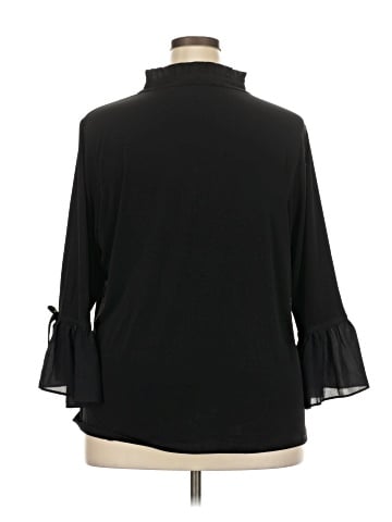 Karl Lagerfeld Paris 3/4 Sleeve Blouse (view 2)