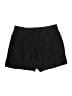 Zara Solid Black Shorts Size L - photo 2