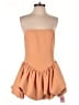 Monteau 100% Polyester Solid Orange Black Romper Size XS - photo 1
