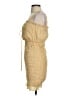 Lost + Wander 100% Polyester Tweed Gold Cocktail Dress Size XS - photo 5