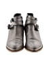 FRYE 100% Leather Silver Ankle Boots Size 6 - photo 2