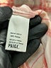 Paige 100% Viscose Plaid Orange Long Sleeve Blouse Size XS - photo 8