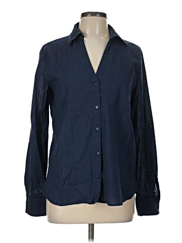 Stradivarius Long Sleeve Button-Down Shirt (view 1)