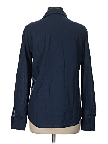 Stradivarius Long Sleeve Button-Down Shirt (view 2)