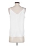 Express 100% Polyester White Sleeveless Top Size S - photo 2
