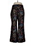 Ann Taylor Floral Black Casual Pants Size 10 - photo 2