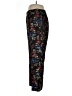 Ann Taylor Floral Black Casual Pants Size 10 - photo 5