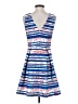 41Hawthorn Stripes Blue Cocktail Dress Size S - photo 2