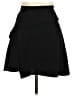 Sandro 100% Polyurethane Solid Black Casual Skirt Size Med (2) - photo 1
