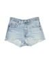 Levi's Blue Denim Shorts Size 24 waist - photo 1