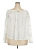 ELOQUII Ivory Long Sleeve Blouse Size 18 - photo 1