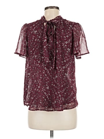 Lily White Short Sleeve Blouse (view 2)