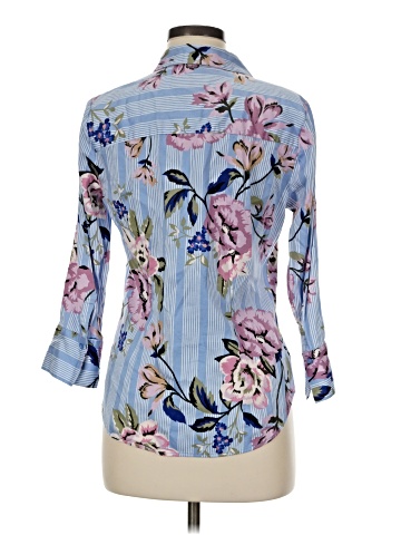 7th Avenue Design Studio New York & Company 3/4 Sleeve Button-Down Shirt (view 2)