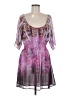 Unity Paisley Purple Cocktail Dress Size M - photo 1