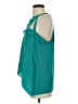 BCBGMAXAZRIA 100% Silk Teal Sleeveless Silk Top Size S - photo 5