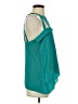 BCBGMAXAZRIA 100% Silk Teal Sleeveless Silk Top Size S - photo 4