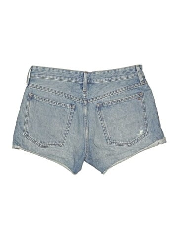 Madewell Relaxed Denim Shorts in Renfield Wash: Destructed Edition (view 2)