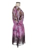 Unity Paisley Purple Cocktail Dress Size M - photo 4