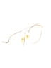 Assorted Brands Gold Brown Sunglasses One size - photo 1