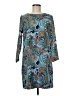 J.Crew Factory Store 100% Polyester Blue Kimono Size 8 - photo 1