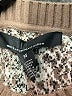 White House Black Market Animal Print Brown Pullover Sweater Size M - photo 7