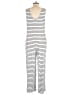 Unbranded Stripes White Jumpsuit Size M - photo 2