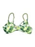 Vigoss Tropical Green Swimsuit Top Size M - photo 1