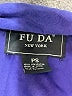 FU DA 100% Polyester Blue Blazer Size S (petite) - photo 6
