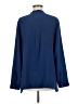 Eileen Fisher 100% Silk Blue Long Sleeve Silk Top Size M (petite) - photo 2
