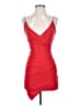 PrettyLittleThing Red Cocktail Dress Size 4 - photo 1