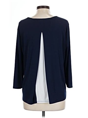 Easywear by Chico's 3/4 Sleeve T-Shirt (view 2)