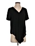 Madewell 100% Polyester Black Novel Tie-Front Top Size S - photo 1
