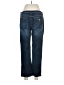 Vera Wang Chevron-herringbone Blue Jeans Size 8 - photo 2