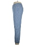 Chico's Houndstooth Blue Casual Pants Size Lg (2.5) - photo 5
