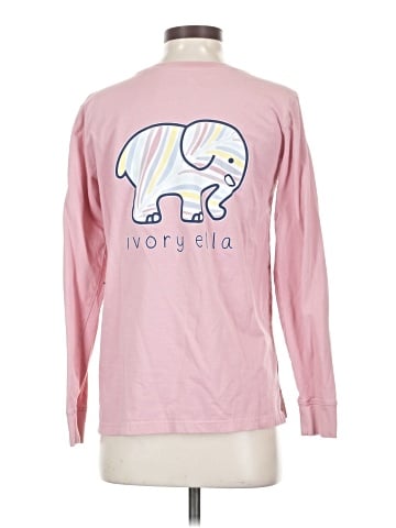 Ivory Ella Long Sleeve T-Shirt (view 2)