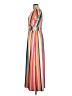 Ouges Stripes Orange Casual Dress Size L - photo 5