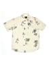 Billabong Tropical Ivory Short Sleeve Button-Down Shirt Size M (kids) - photo 1