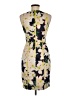 J.Crew 100% Polyester Print Green Cocktail Dress Size 2 - photo 2