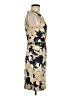 J.Crew 100% Polyester Print Green Cocktail Dress Size 2 - photo 4