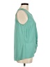 Thalia Sodi 100% Polyester Teal Sleeveless Blouse Size M - photo 4
