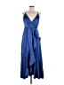 Lulus Blue Cocktail Dress Size L - photo 1