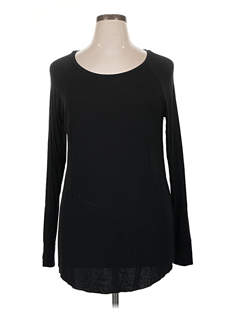 Pre-owned American Eagle Outfitters Long Sleeve T-shirt In Black