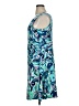 Title Nine Tropical Blue Cocktail Dress Size XL - photo 5
