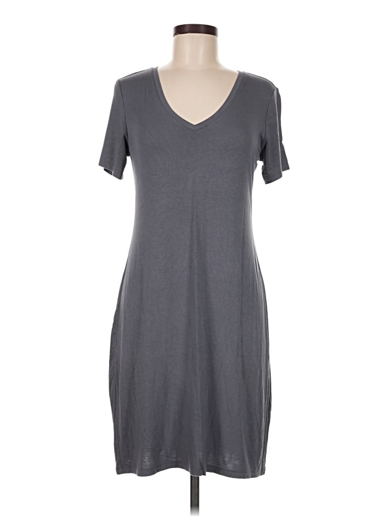 Pre-owned Daily Ritual Casual Dress In Gray