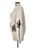 Cyrus Floral Ivory Pullover Sweater Size L - photo 5