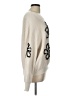 Cyrus Floral Ivory Pullover Sweater Size L - photo 4