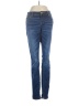 Inc Denim Solid Blue Jeans Size 4 - photo 1