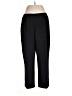 Caroline Rose 100% Polyester Solid Black Dress Pants Size L - photo 1
